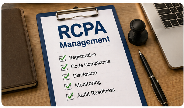 RCPA management checklist for structured retail chemist prescription audit in pharma field sales.